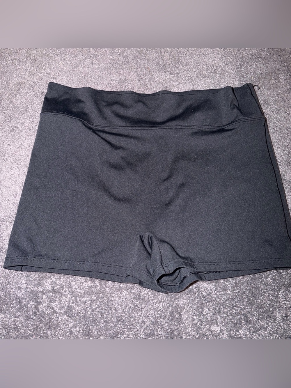PINK Victoria's Secret Black Workout Bike Shorts